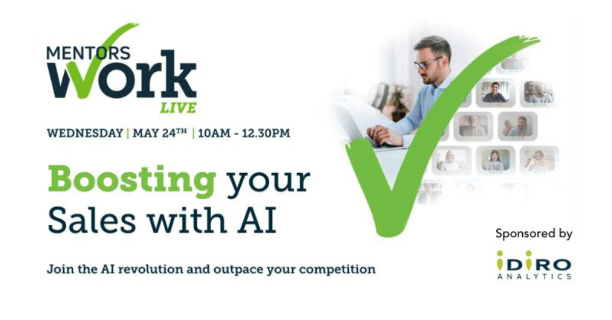 Boosting Sales with Artificial Intelligence (AI) - MentorsWork Upcoming Webinar