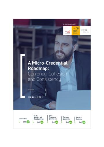 A Micro-Credential Roadmap: Currency, Cohesion and Consistency