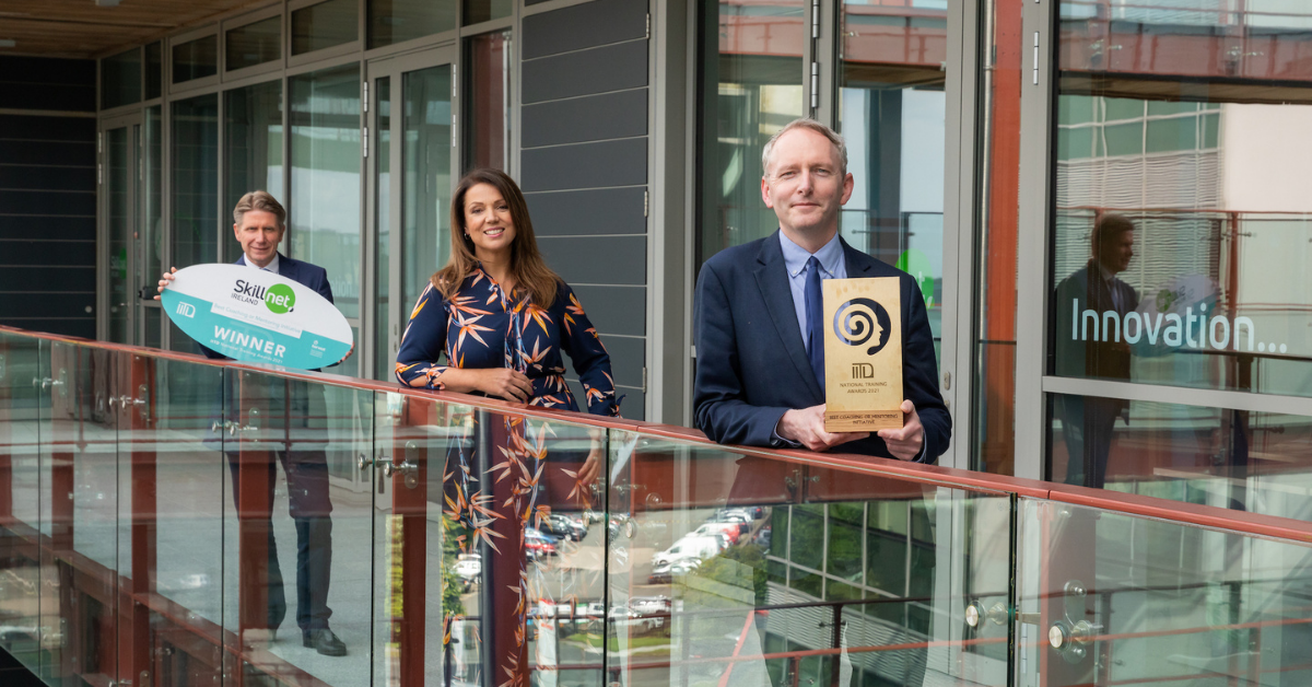 Skillnet Ireland recognised for Best Mentoring Initiative at IITD National Training Awards