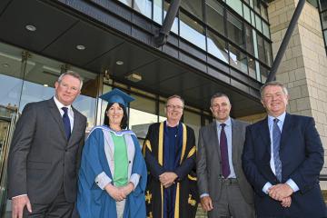 Graduates emerge from Ireland’s first Masters in Global Business Services