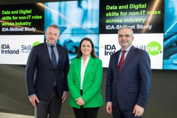 Skillnet Ireland and IDA Ireland research highlights importance of upskilling employees with key digital skills